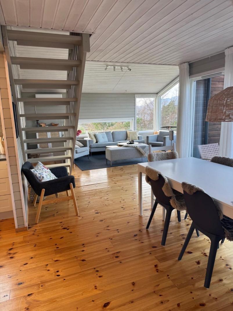 Charming House Located By The Fjord With The Pultpitrock Within Short Distance Villa Jorpeland Exterior photo